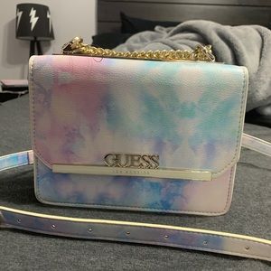 Guess watercolor purse